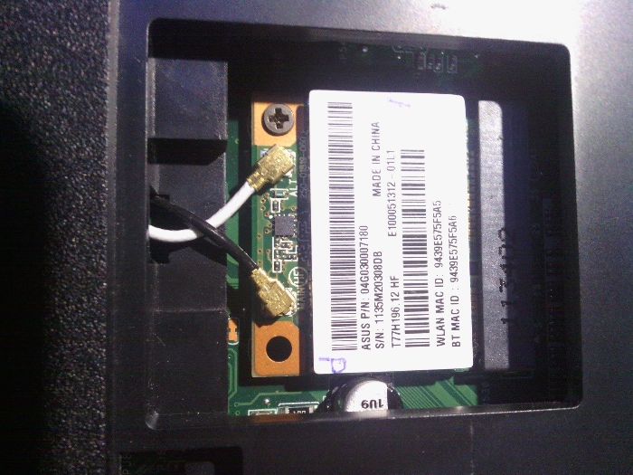 Portátil Asus X54H - Peças - Magalhães Model nº,: 1A 1600