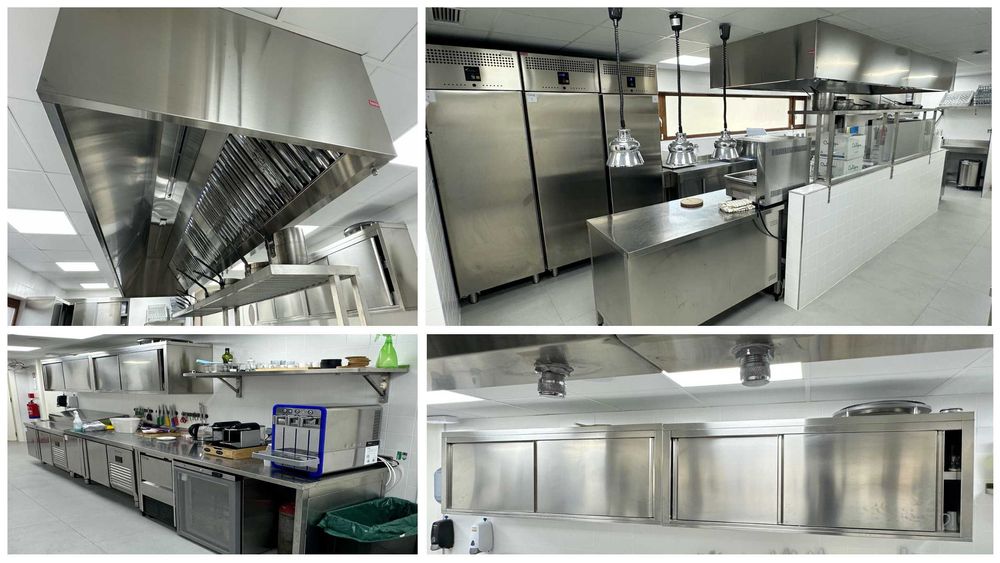 Venda de equipa de cozinha profissional