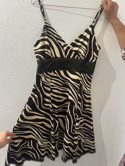 Vestido Castanho/Bege L