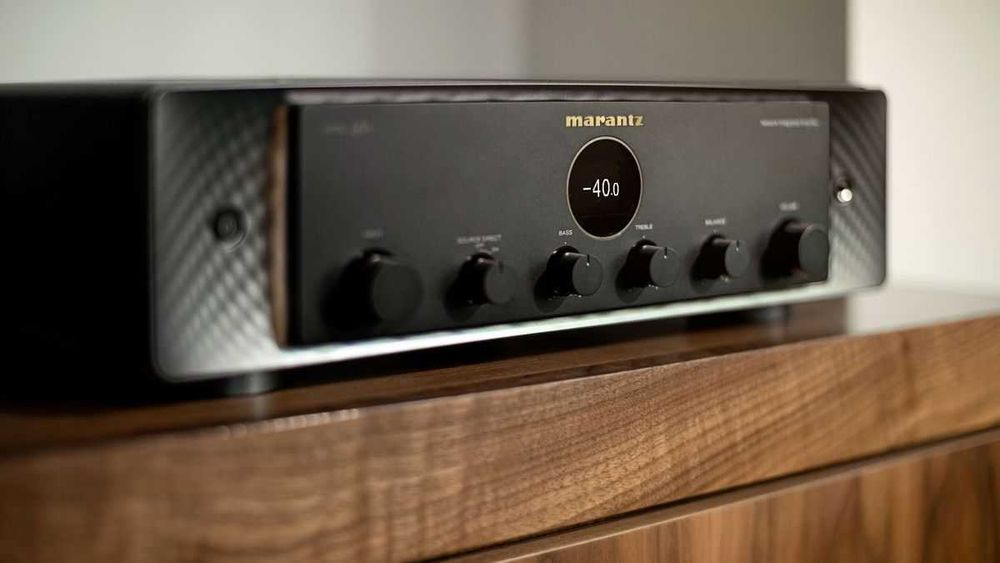 Marantz MODEL 40n czarny i srebrny wzmacniacz sieciowy