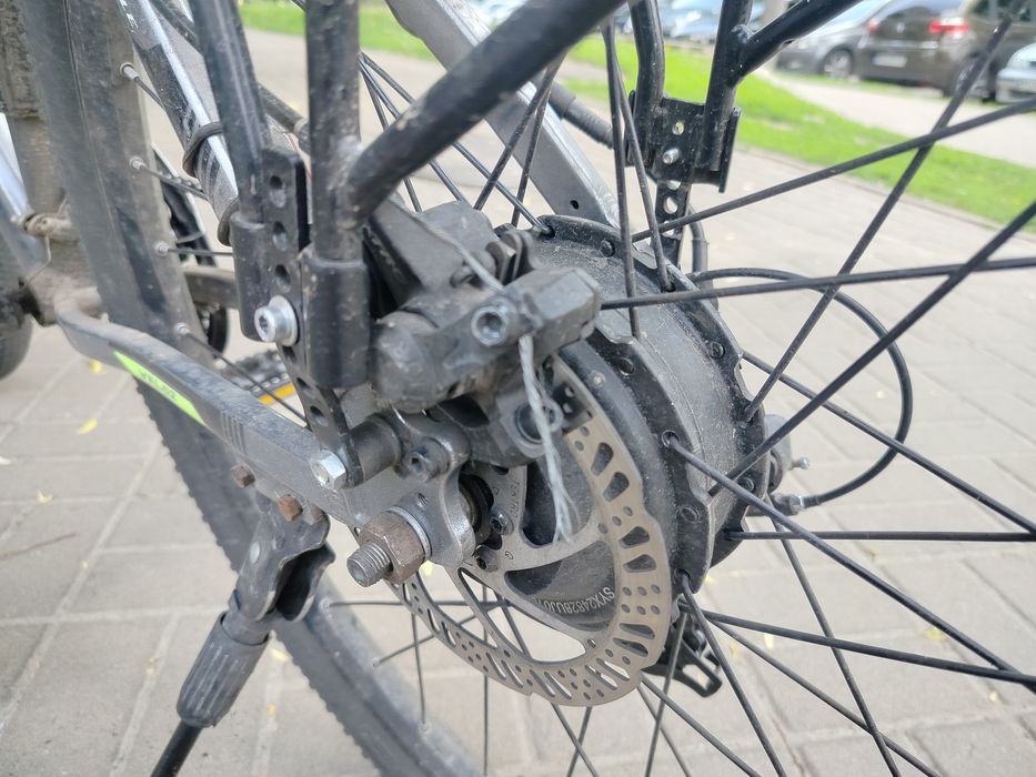 Потужний електро велосипед 100+км запас ходу