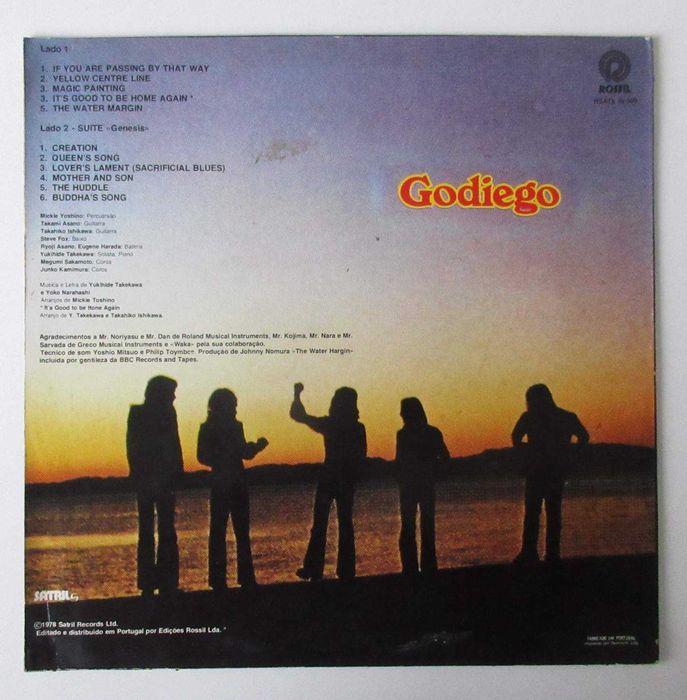 GODIEGO - The Water Margin (LP)