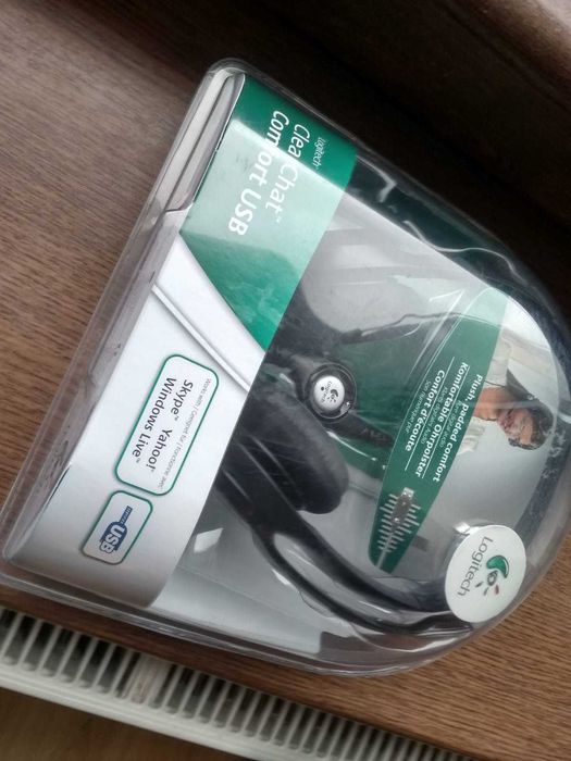 Słuchawki Logitech ClearChat USB Comfort nowe! darmowa dostawa