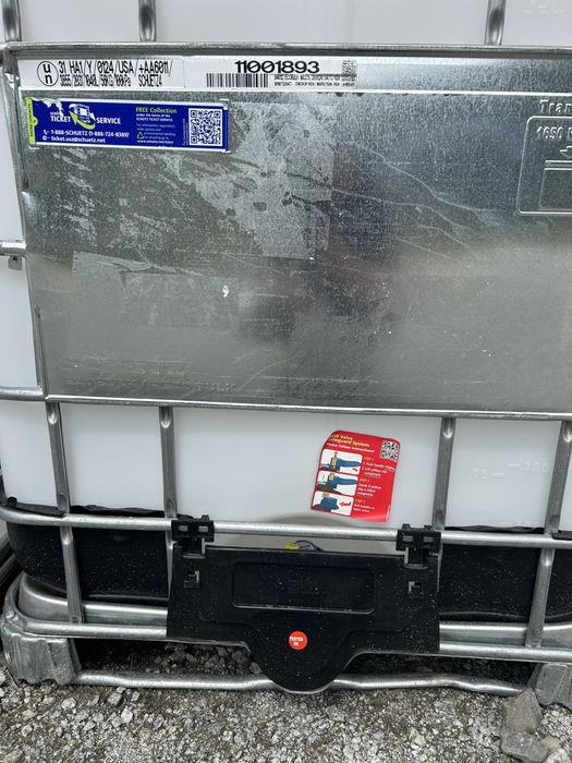 Paletopojemnik zbiornik mauzer beczka kontener IBC 1000l