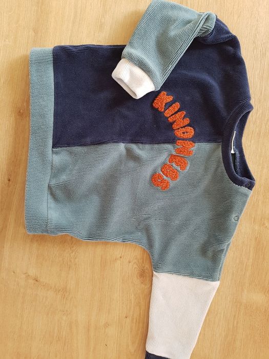 Bluza welurowa Next r.68