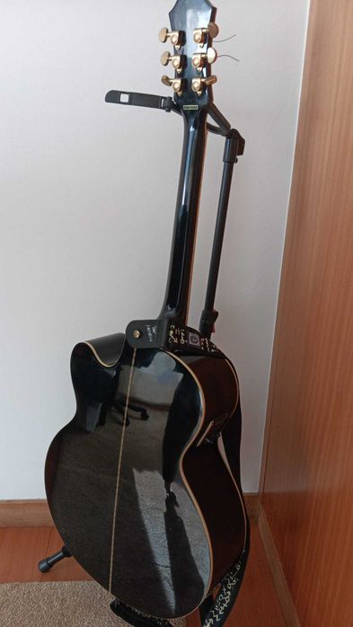Guitarra Epiphone EJ200 CE/BK