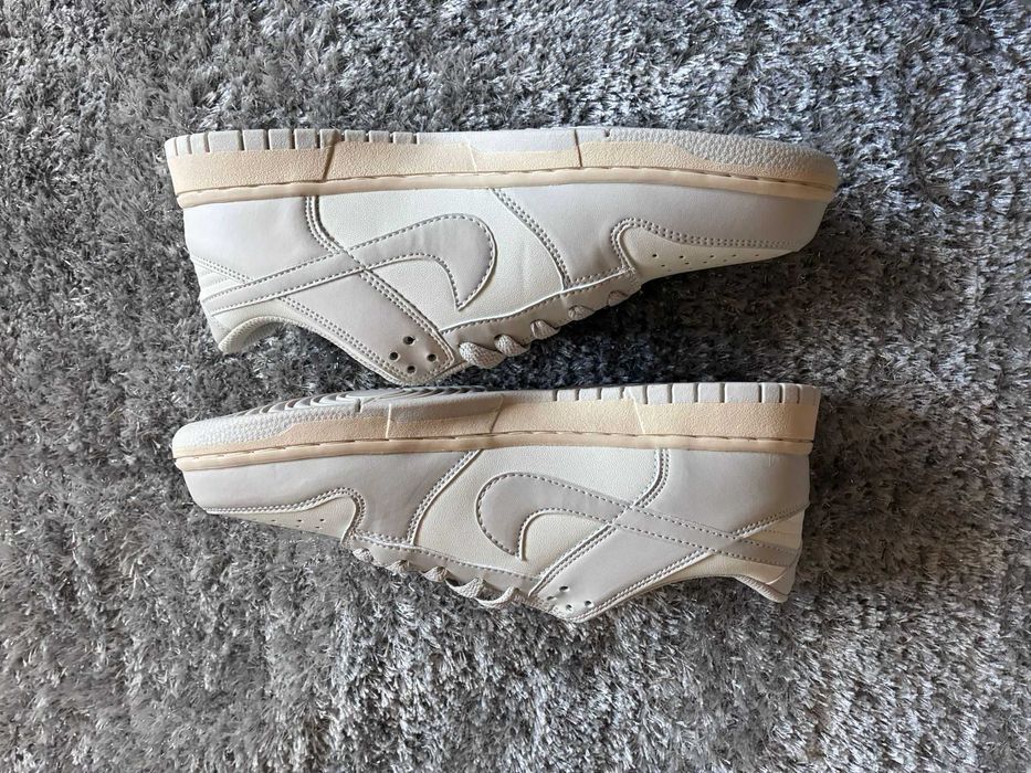 Nike Dunk Low cinza/branco – muito bom estado
