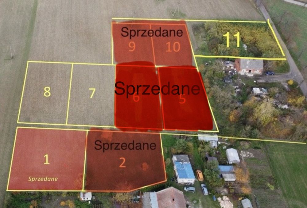 Sprzedam działkę budowlaną