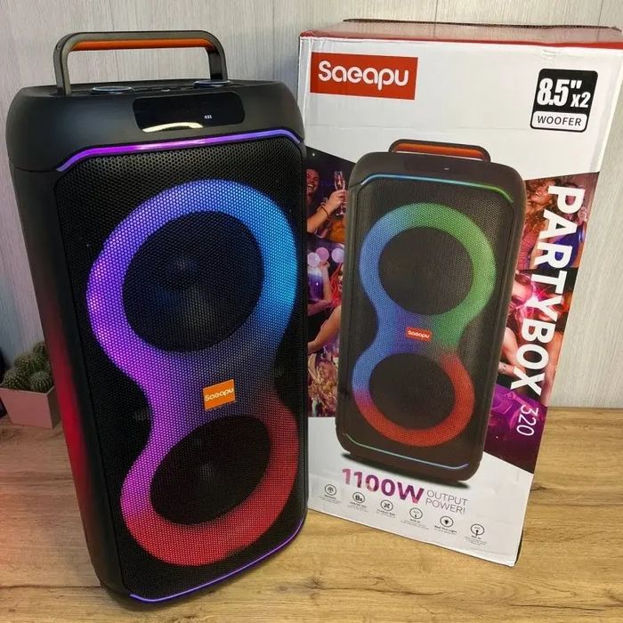 Портативна колонка Bluetooth PartyBox 320 240W RGB Black