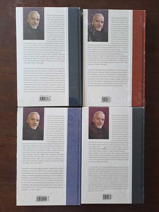 Conjunto 4 Livros Coleção de Paulo Coelho