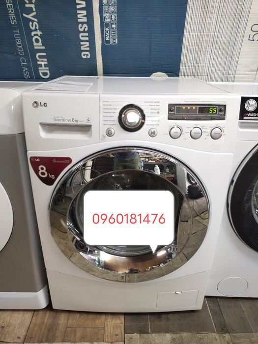 Пральна стиральная машинка LG DirectDrive 8кг. 1200об. eco bubble