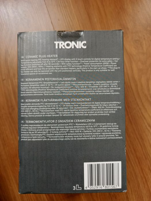 Termowentylator ceramiczny farelka