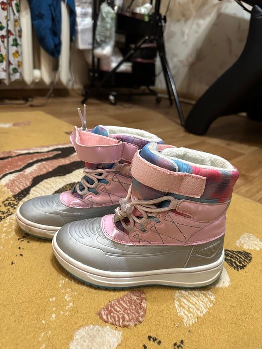 Дитячі дощові штани і полусапожки теплі