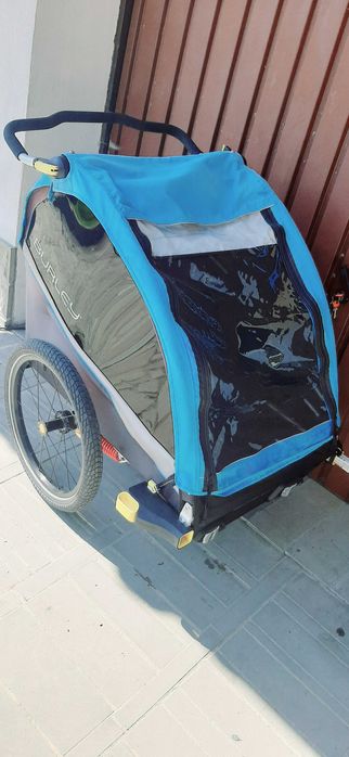 Przyczepka rowerowa Burley Dlite X aqua 2w1
