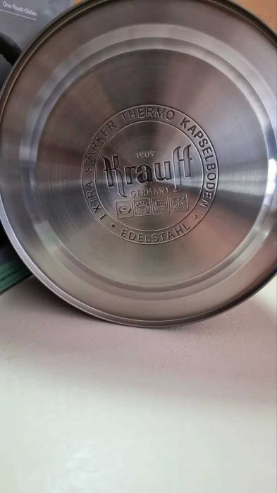 Чайник 3л KRAUFF тяжелый со свистком нерж. 26-242-057.