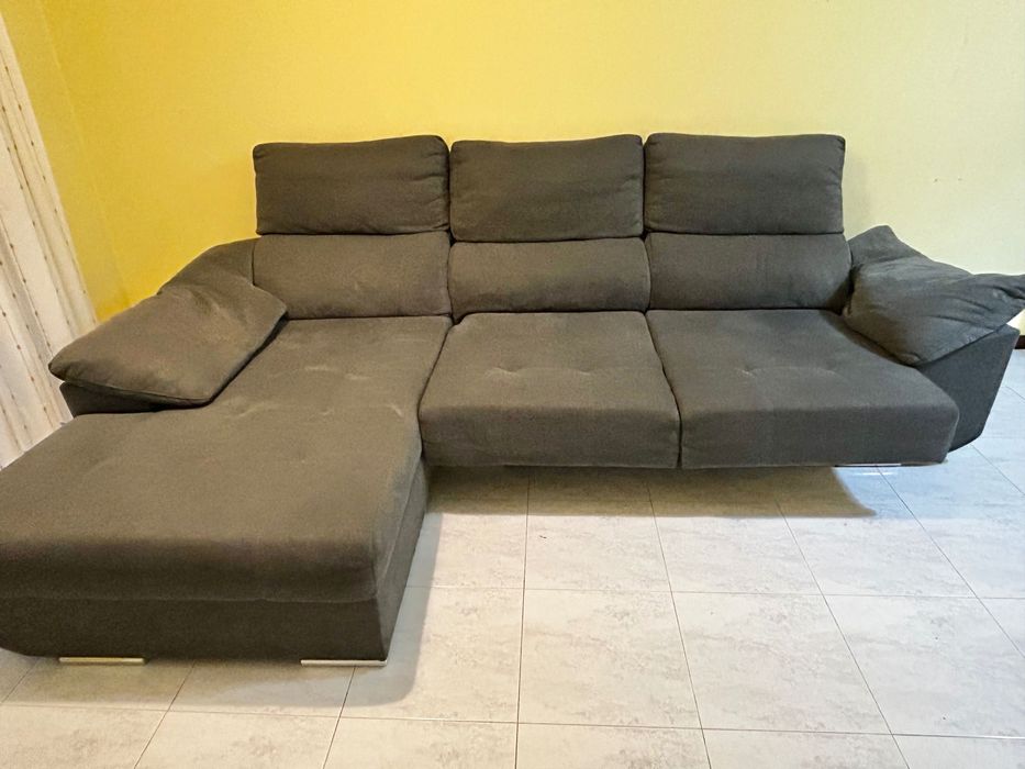 Sofá tamanho Família retrátil