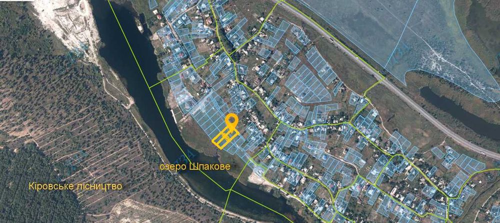 Продам участок 40 соток, озеро Шпакове, Обухівський ліс, у місті
