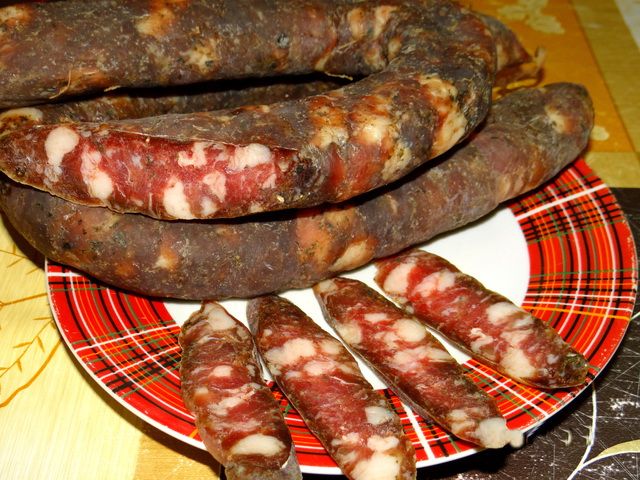 Сало Солёное домашнее (соломой смалиная шкура)