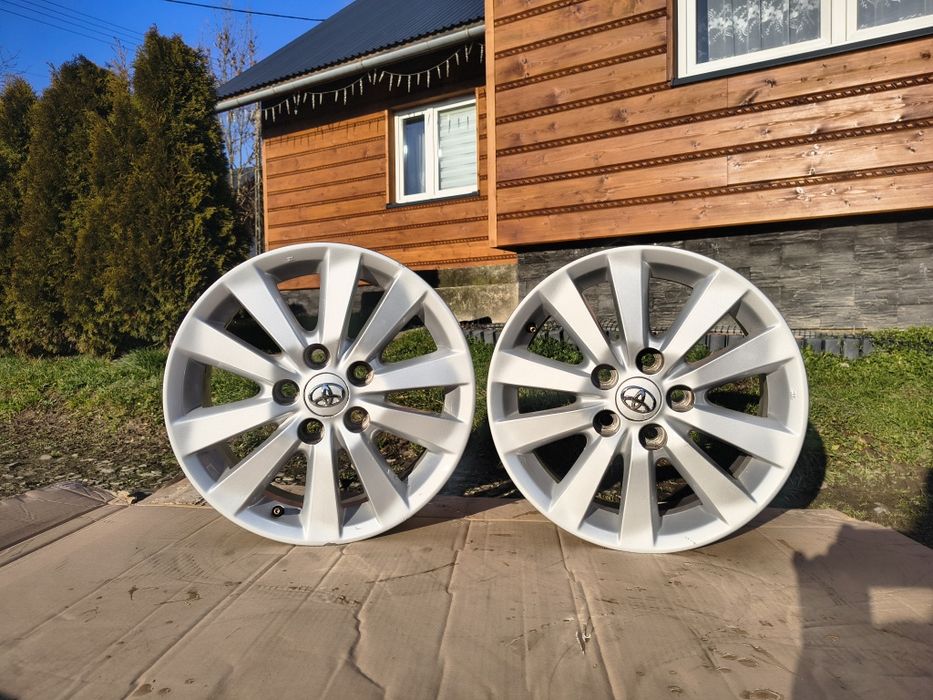 Alufelgi 16" 5x114.3 Toyota Corolla Auris C-HR Avensis Camry
