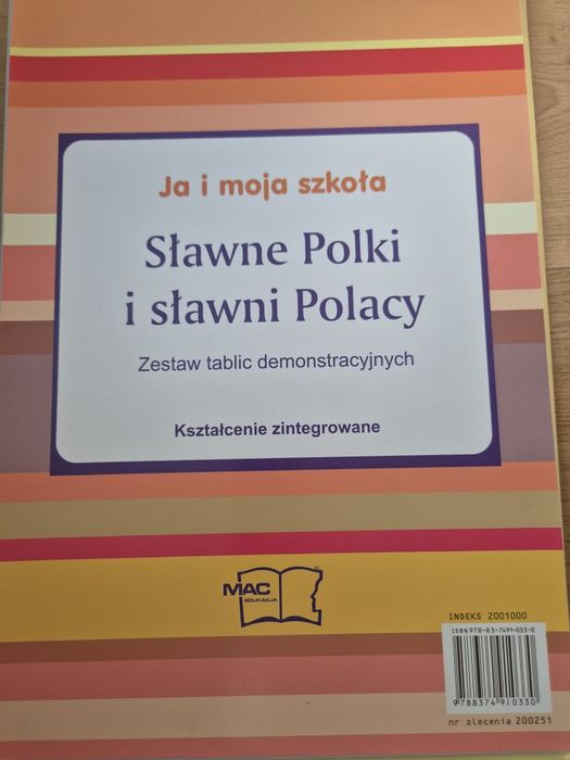 Tablice demonstracyjne MAC Sławne Polki I sławni Polacy
