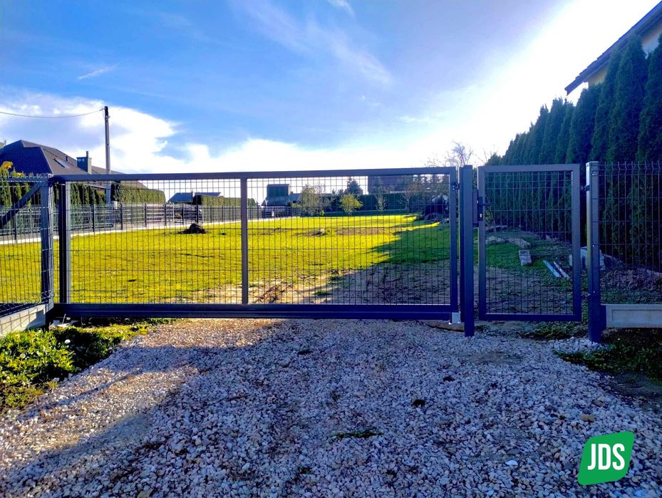 Kompletne ogrodzenie panelowe / panel słupek 153cm fi 5mm 4mm HDS