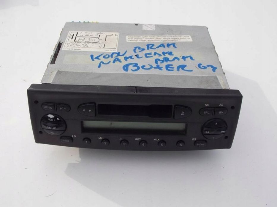 RADIO RADIOMAGNETOFON DUCATO BOXER JUMPER DOBLO