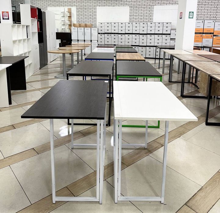 столи для кафе на металевих опорах лофт