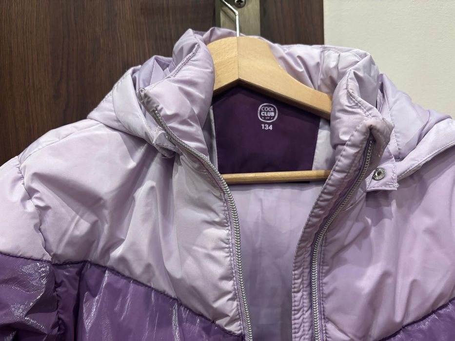 zimowe spodnie, ocieplacz dziewczęce z kurtka komplet