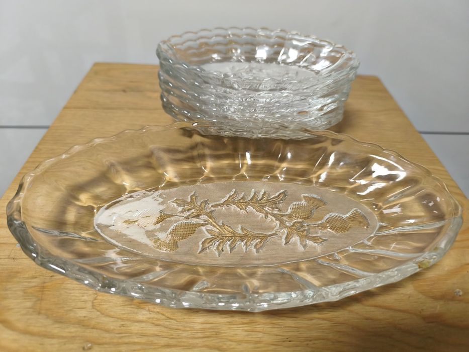 Kolekcja PRL Śledziówki osty Ząbkowice komplet 6+1