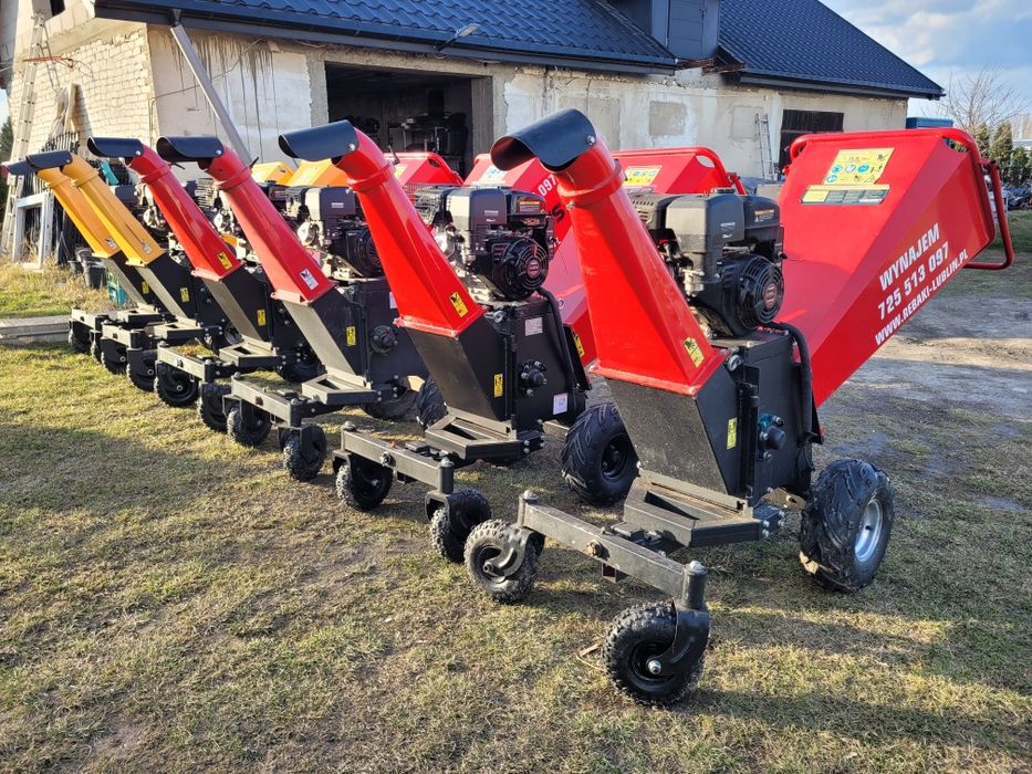 Wypożyczalnia rębaków do drewna gałęzi Wynajem rębaka rębak Lublin