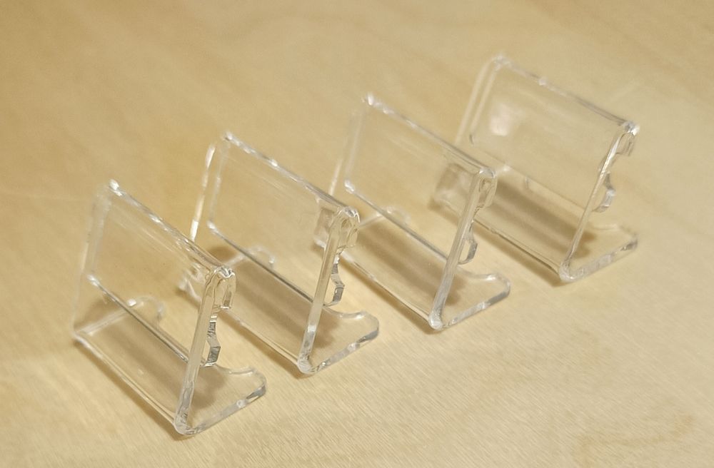 Cenówka 3x2 cm stojak ekspozytor plexy