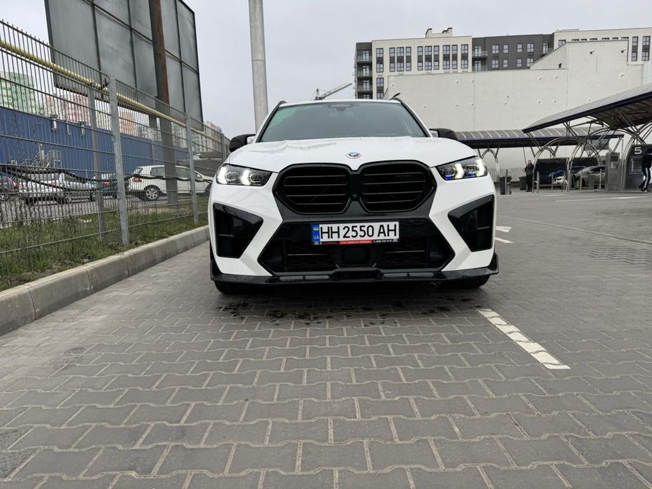 Обвес для BMW G05 X5M F95 LCI сплитер спойлер губа обвес G05