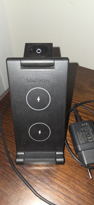 MANKIW Wireless Charger for Samsung, 3-in-1 Wireless Charging Station64751976511874121