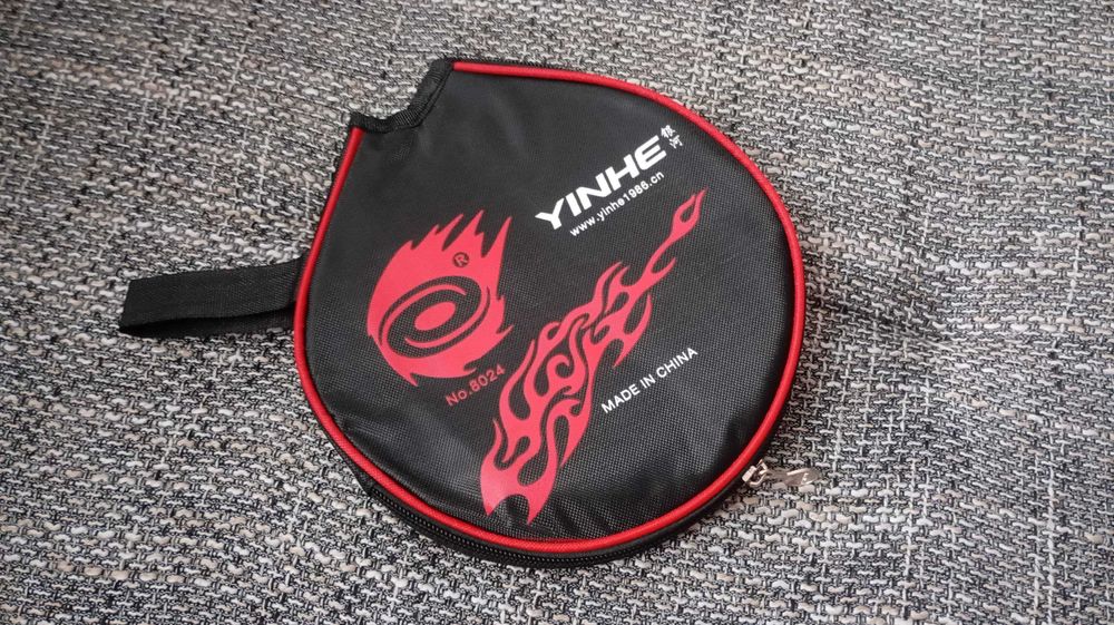 Pokrowiec na rakietkę do tenisa stołowego Sferyczny Czarny - Nowy