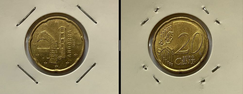 Moedas de Andorra