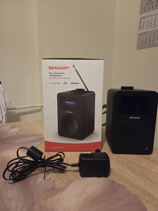 Sharp Radioodbiornik Dab+, FM Bluetooth Nowy