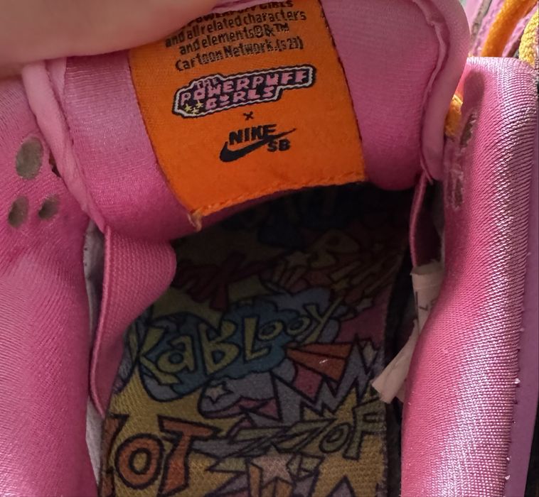 Жіночі кросівки Nike SB Dunk Low x Powerpuff Girls Pink Orange Black