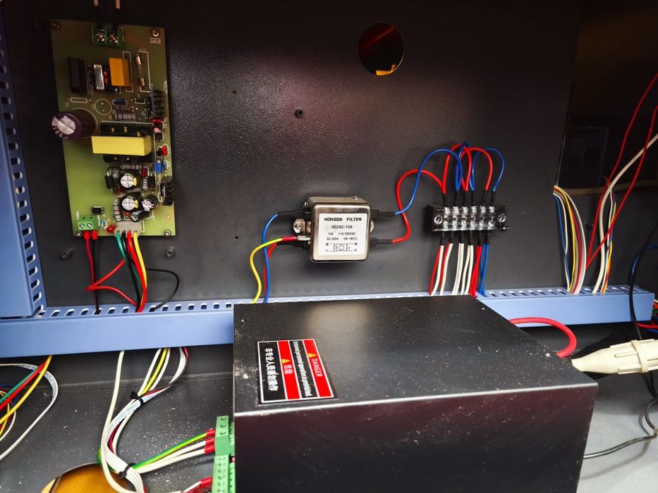 Máquina corte e gravação laser