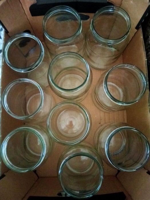 Nowe słoiki 0,9 l, zestaw 10 sztuk