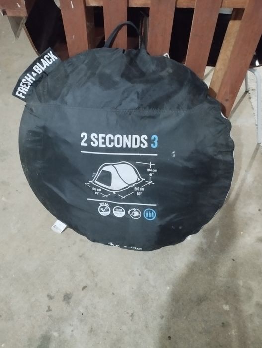 Tenda 2 seconds 3 pessoas F&B