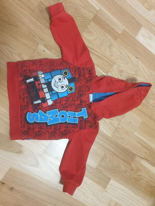 Bluzy dla chłopca czerwona Tomek i przyjaciele i granatowa Lupilu