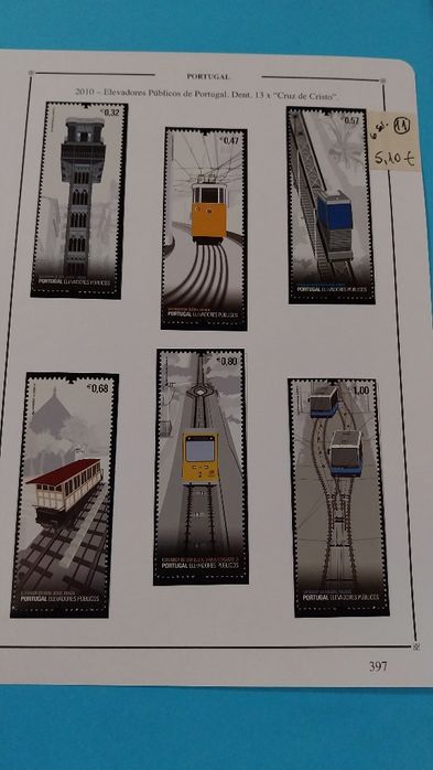 Selos de Portugal Novos c/goma-2010-Ref.1-26/11