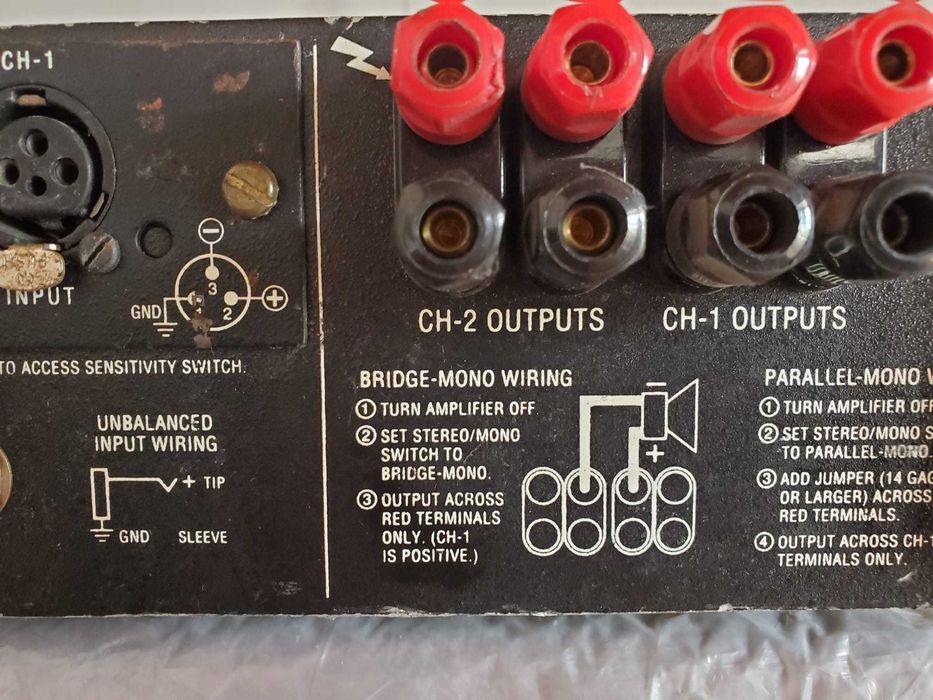 Crown MA 3600VZ Amplifier