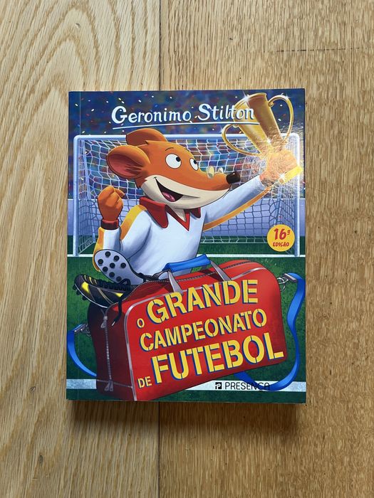 Livro: Geronimo Stilton - O grande canpeonato de Futebol