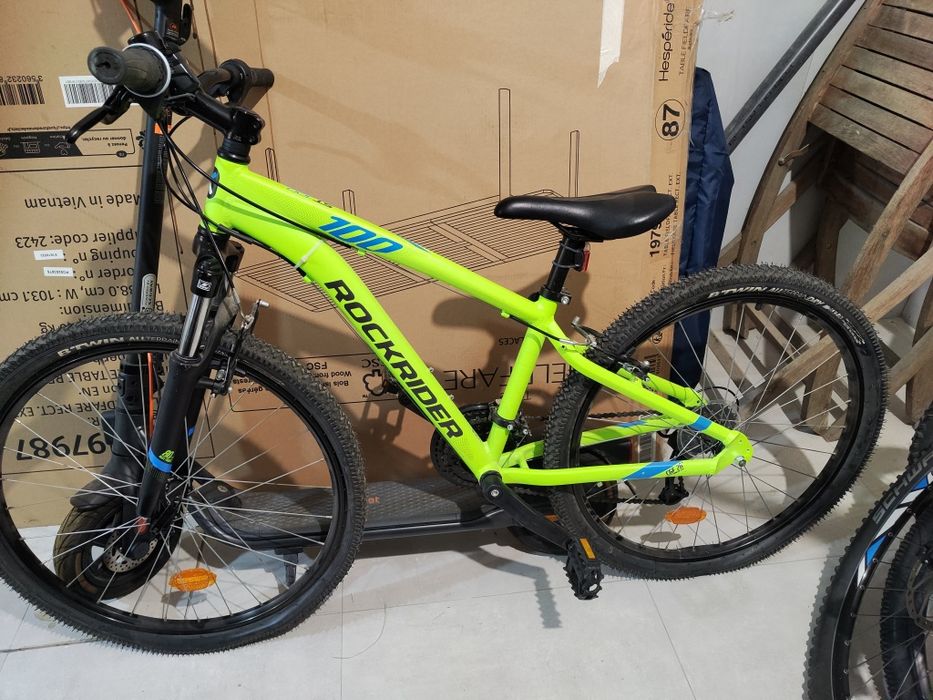 bicicleta rockrider st 100