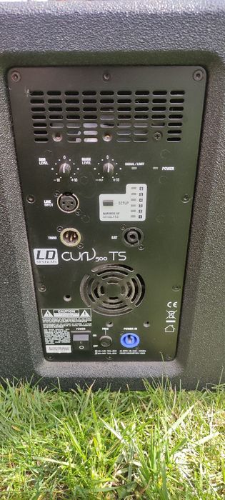 LD SYSTEMS CURV 500 TS + Case do Górek i Okablowania