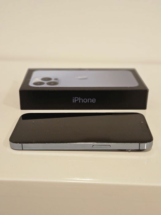 iPhone 13 pro 512gb pełny zestaw niebieski Sierra Bat 99% case 2xkabel