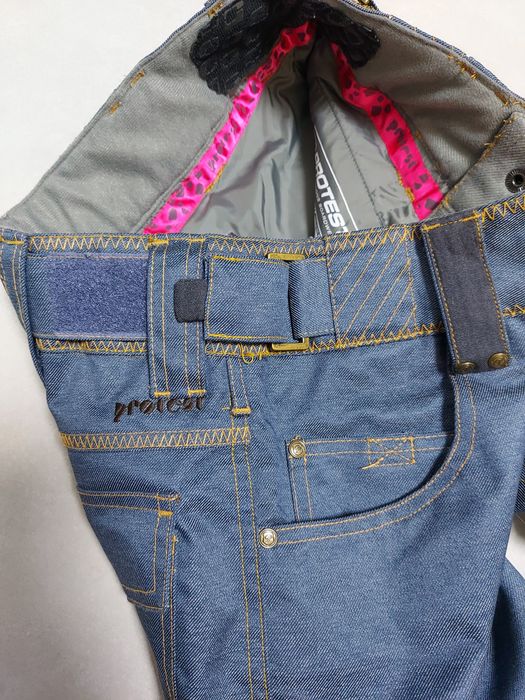 Protest spodnie narciarskie roz.152 snowboardowe , jeansowe