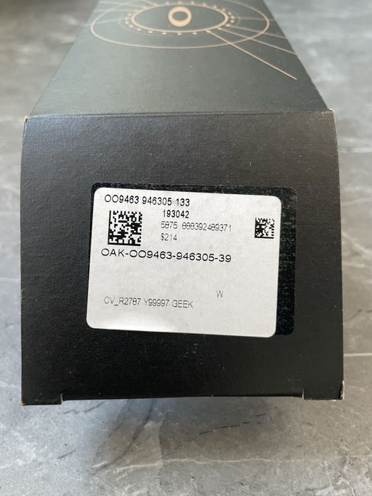 Окуляри велосипедні  OAKLEY Sutro Lite Prizm Black Shield оригінал