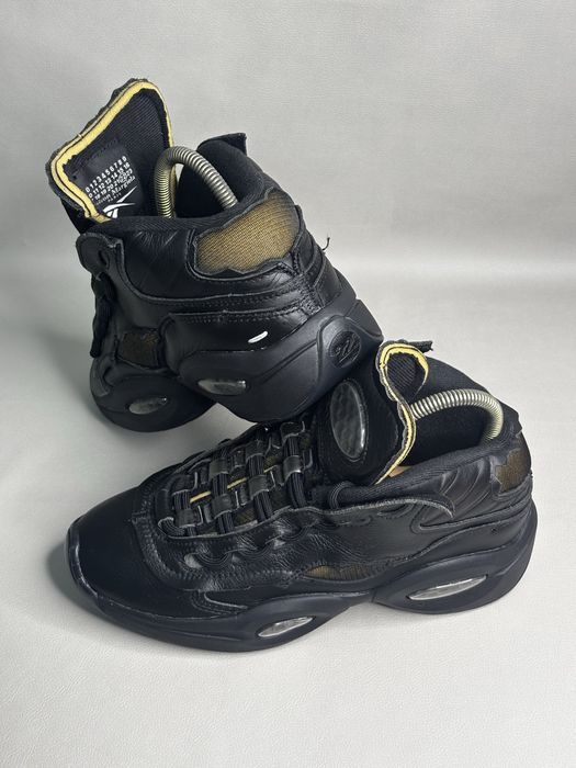 Reebok x Maison Margiela Question Mid “Memory Of”, GW5001 — pretos. Tamanho: EU 37.5 / UK 5 / US 6 / CM 24.